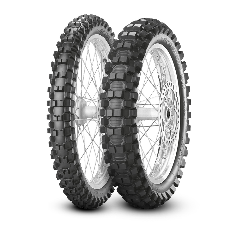 Мотошина задняя (rear) 100/90 R19 Pirelli Scorpion MX Extra X 57M TT NHS