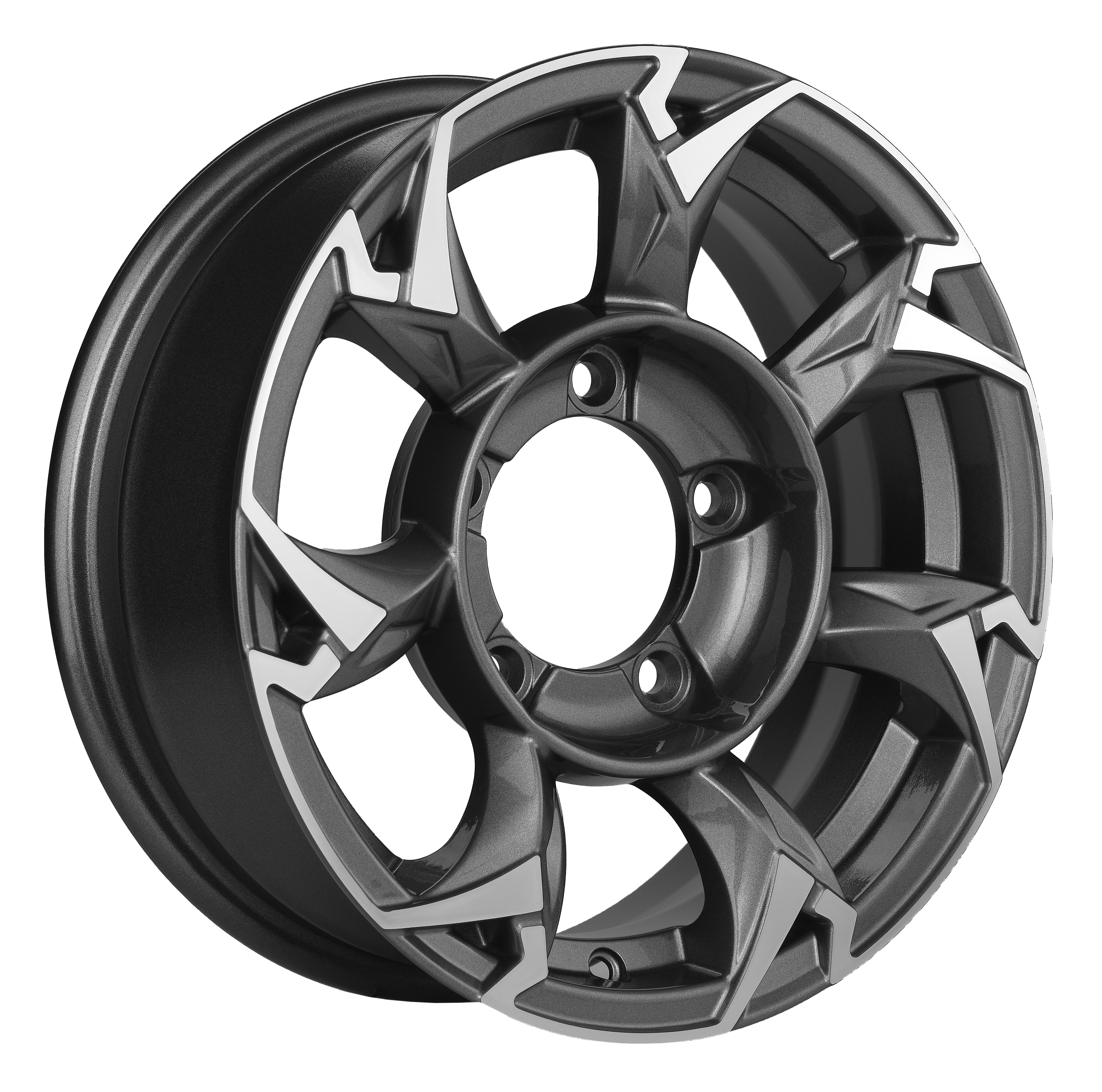 R15 5x139,7 5,5J ET5 D98,5 Khomen KHW1505 (Lada Niva 4x4) Gray-FP
