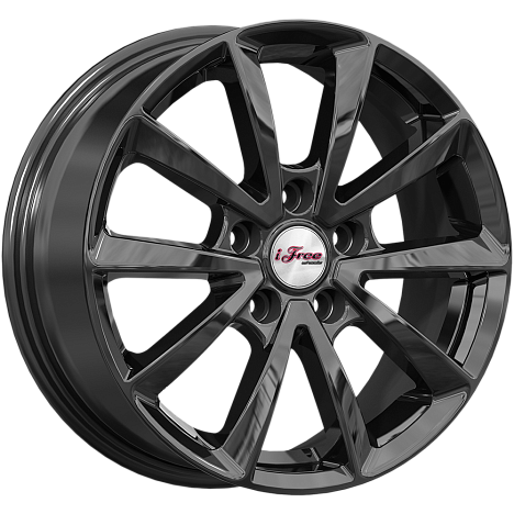 R16 5x114,3 6,5J ET48 D66,1 iFree Скайрим (КС907-04) BK