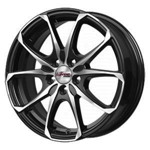 R16 4x100 6J ET45 D54,1 iFree Такеши (КС877-13) Блэк Джек
