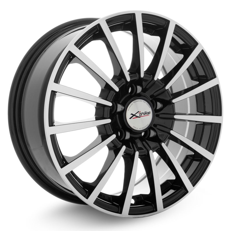R15 5x112 6,5J ET45 D57,1 X'trike X-106 BK/FP