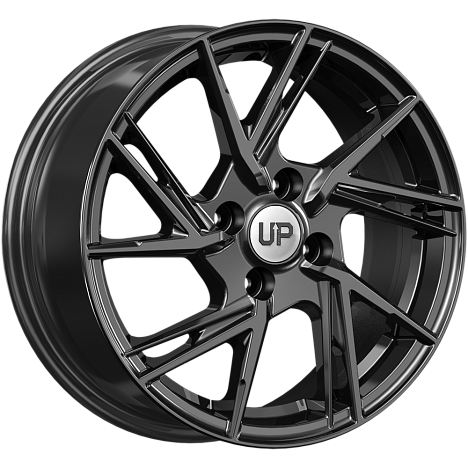 R15 5x100 6,5J ET38 D57,1 Wheels UP Up115 New Black