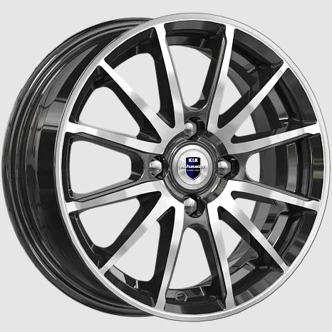 R14 4x98 5,5J ET35 D58,5 K&K Квант (КС960) алмаз чёрный