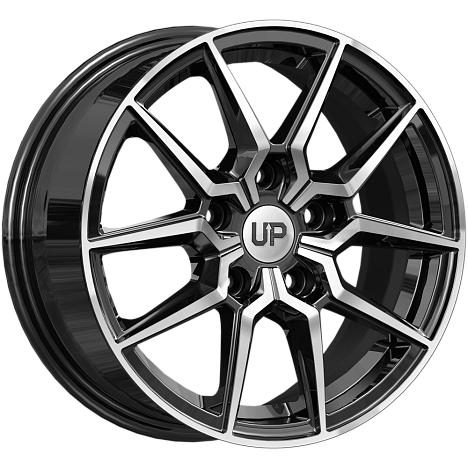 R15 5x100 6,5J ET38 D57,1 Wheels UP Up117 New Diamond