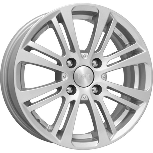R14 4x98 5,5J ET35 D58,5 K&K Беринг блэк платинум (КС653)