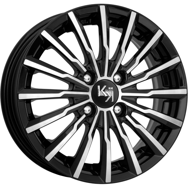R14 4x100 5,5J ET39 56,6 Rapid Акцент Алмаз чёрный