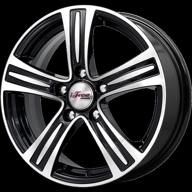 R15 5x114,3 6J ET45 D67,1 iFree SU Блэк-Джек