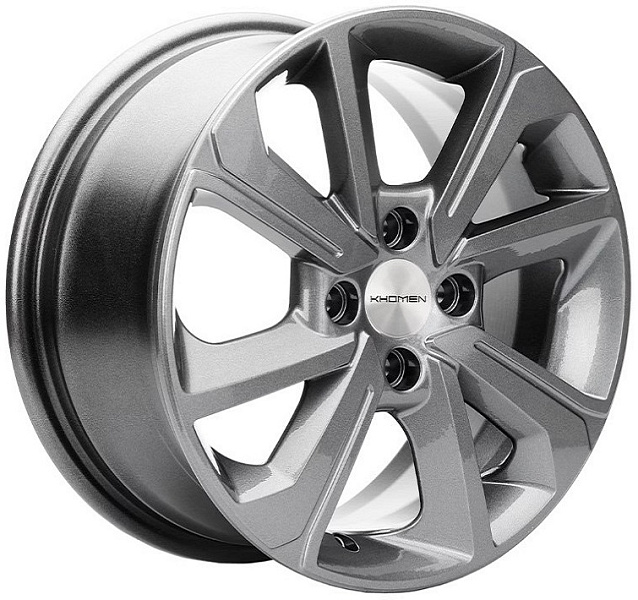 R15 4x100 6J ET40 D60,1 Khomen KHW1501 (Logan/Sandero) Gray