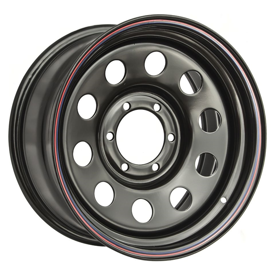R16 5x130 8J ET20 OFF-ROAD Wheels Диск усиленный Mercedes стальной Black