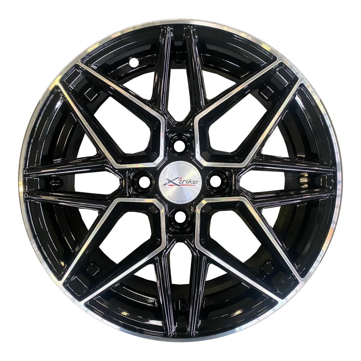 R15 4x100 6J ET46 D54,1 X'trike X-148 BK/FP
