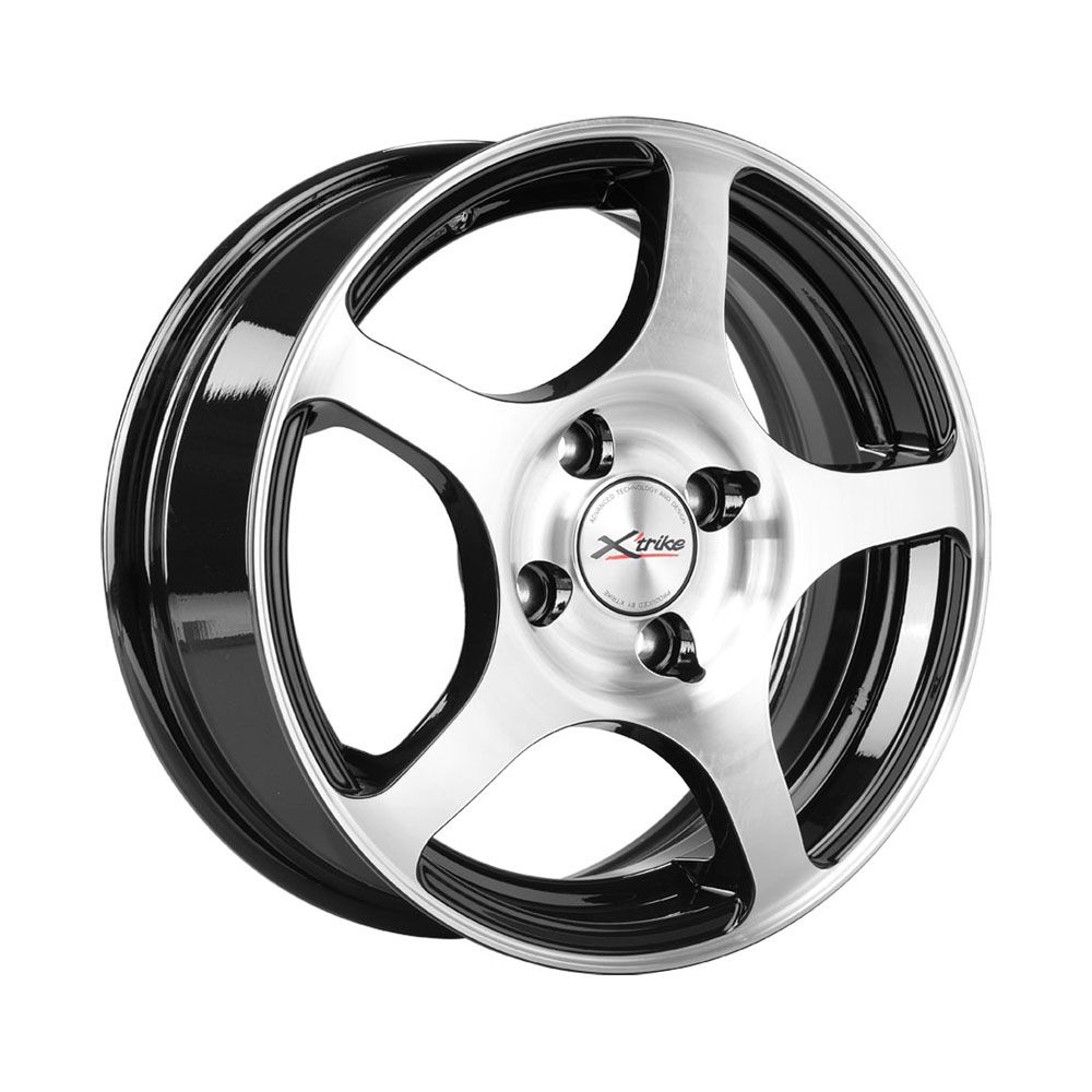 R14 4x108 5,5J ET43 D63,35 X'trike X-103 BK/FP