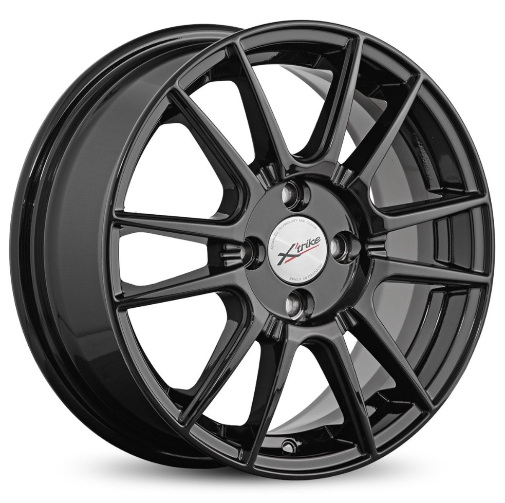 R15 4x98 6J ET35 D58,5 X'trike X-127 BK