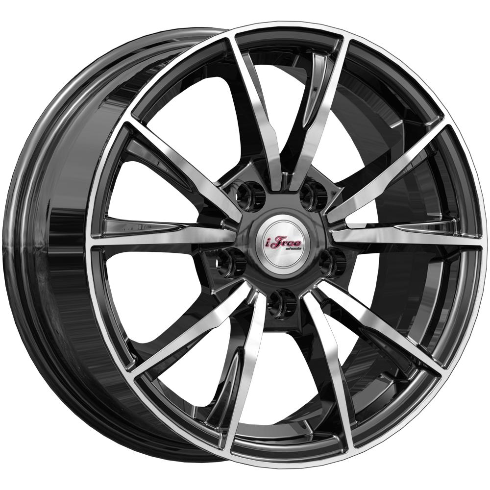 R15 5x114,3 6,5J ET45 D67,1 iFree Сион (КС1055) Блэк Джек