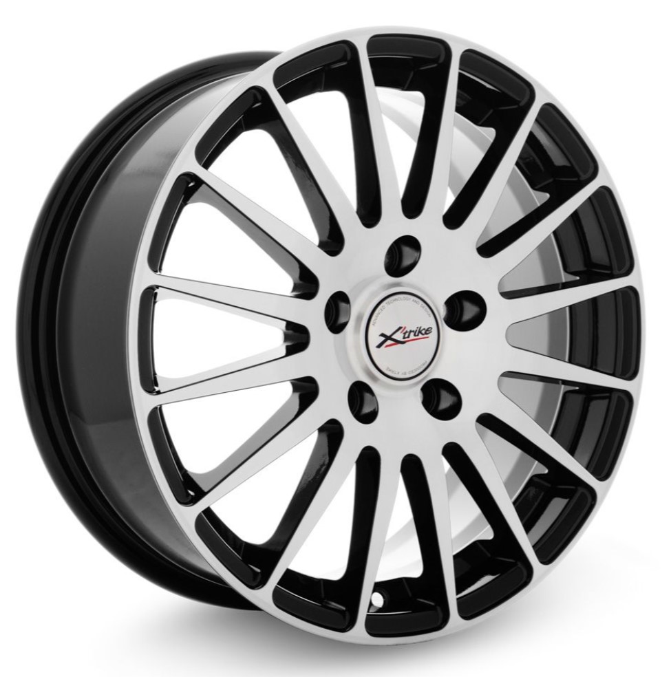 R16 5x112 6,5J ET45 D57,1 X'trike X-128 BK/FP