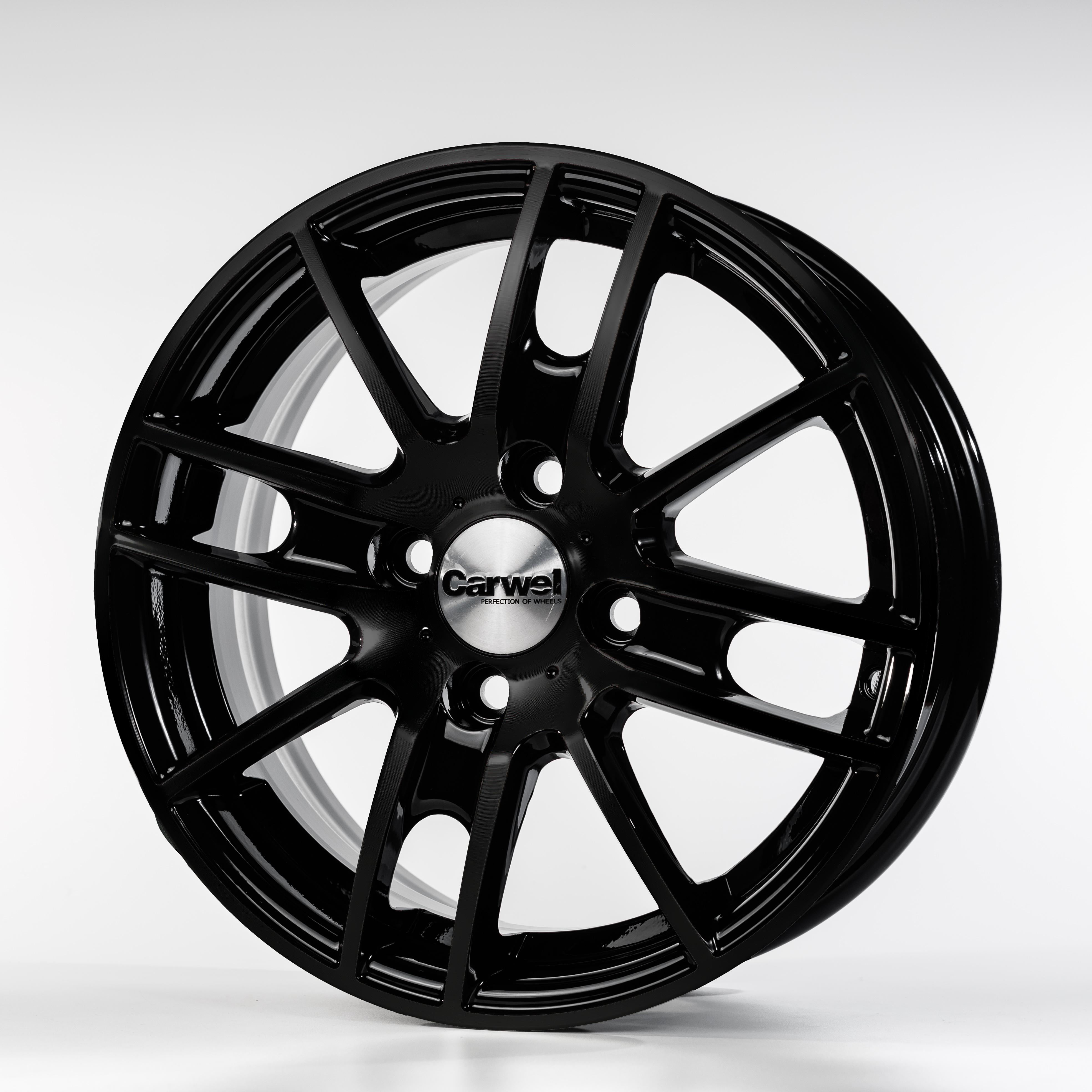 R14 4x98 5,5J ET35 D58,5 Carwel Лада 173 BK