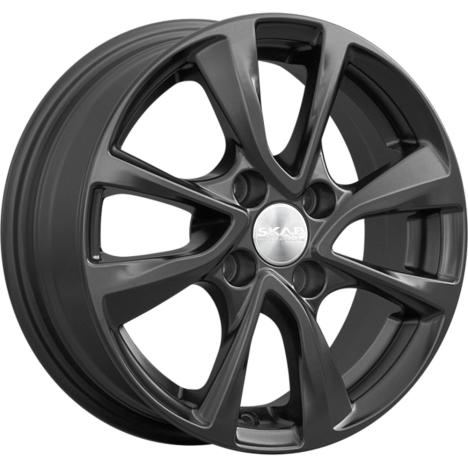 R14 4x98 5,5J ET35 D58,6 Скад Ницца чёрный бархат
