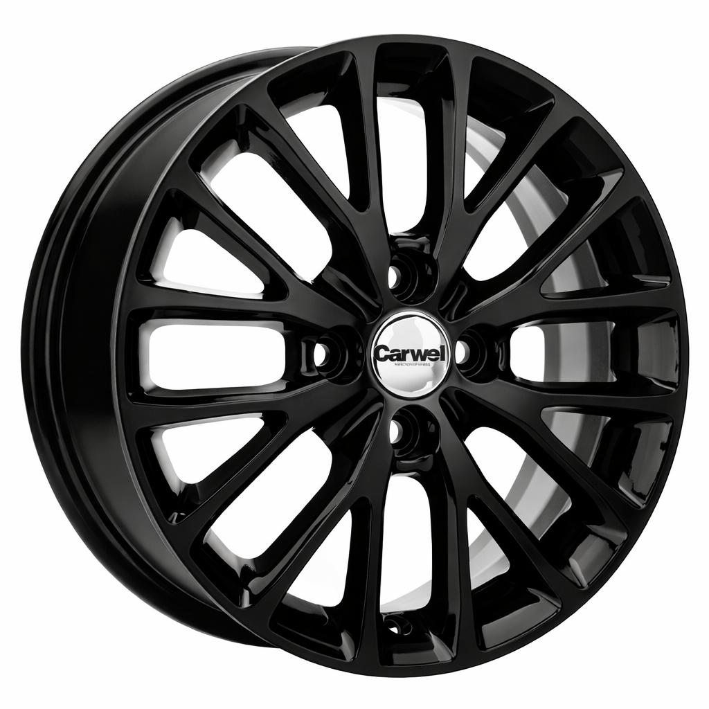 R15 4x100 6J ET50 D60,1 Carwel Риорита 112 (Vesta) BK