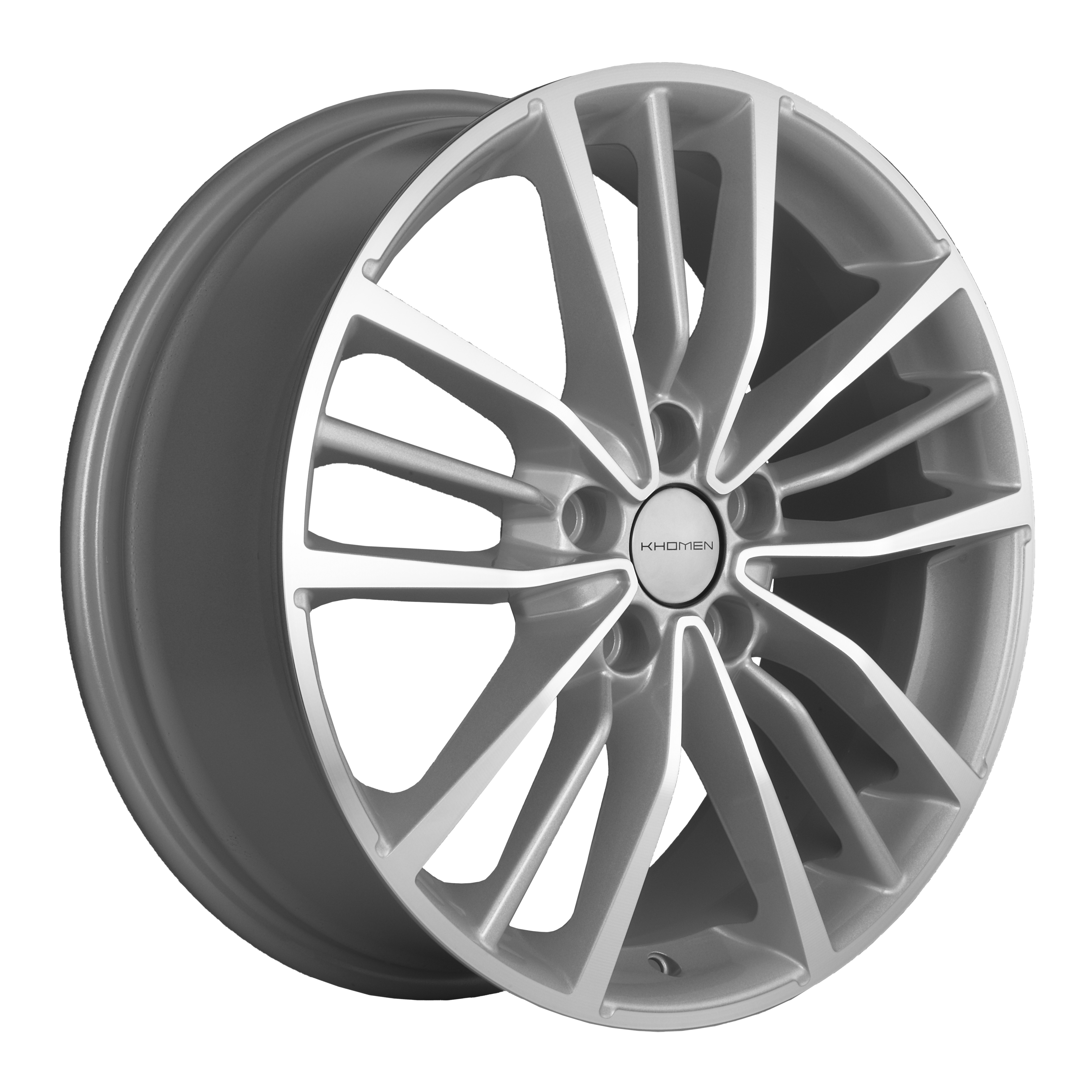 R18 5x114,3 7J ET42 D67,1 Khomen KHW1812 (JAC S7) F-Silver-FP