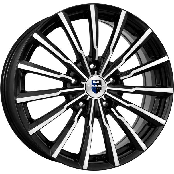 R14 4x100 5,5J ET46 D54,1 K&K Акцент-оригинал КС641 алмаз черный