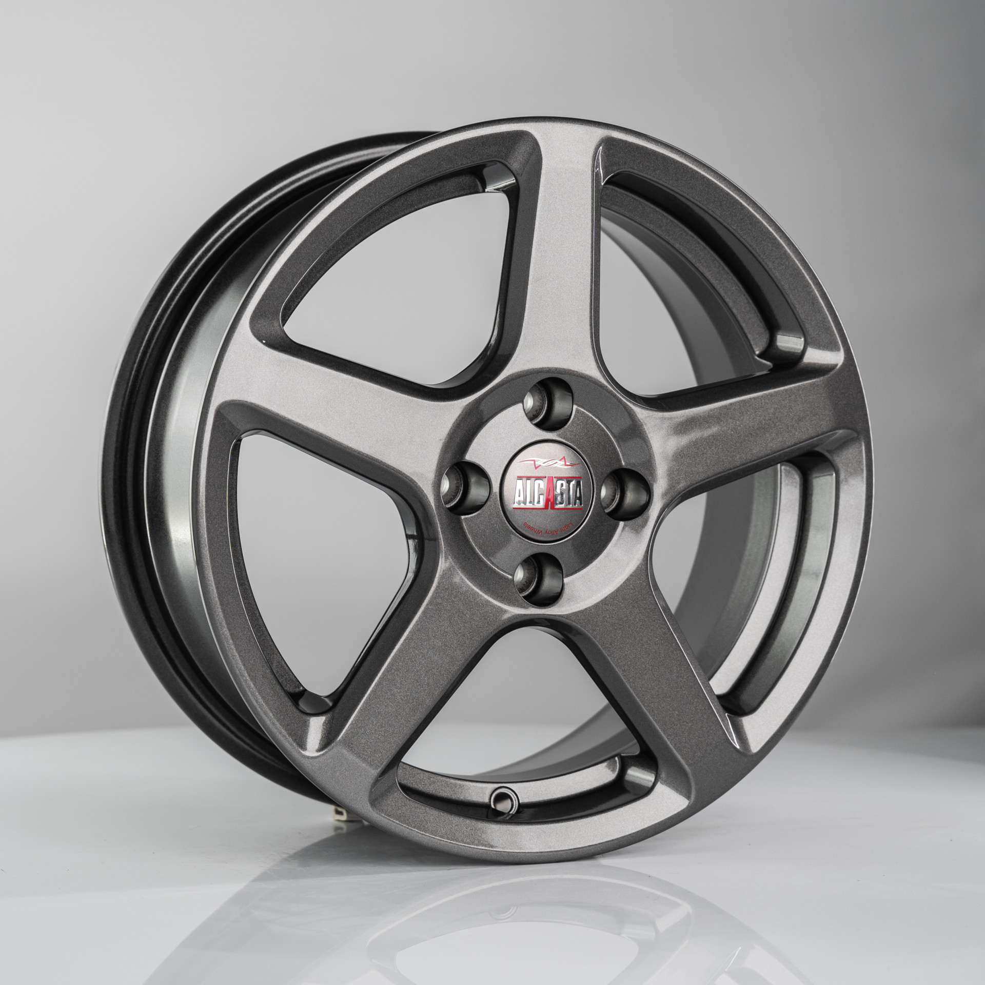 R15 4x100 6J ET46 D54,1 Alcasta M62 GRAPHITE