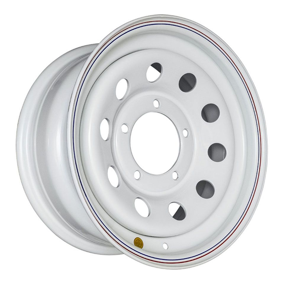 R15 5x139,7 7J ET-3 D110 OFF-ROAD Wheels Диск усиленный УАЗ стальной White