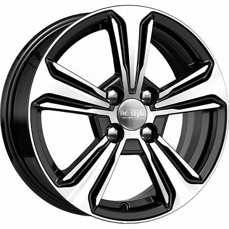 R15 4x100 6J ET46 D54,1 К&К Hyundai Solaris II (КСr777) Алмаз-черный