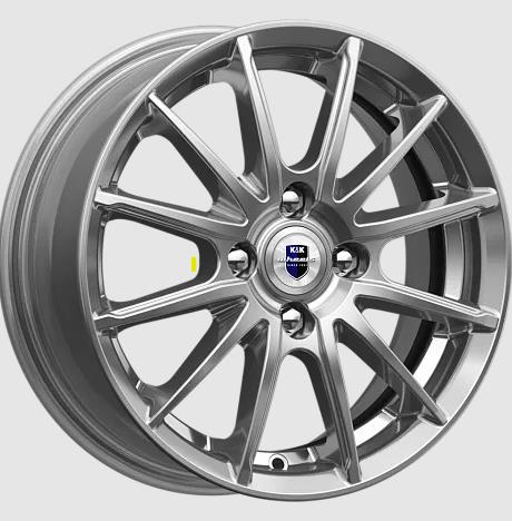 R14 4x100 5,5J ET40 D54,1 K&K Квант (КС960) дарк платинум