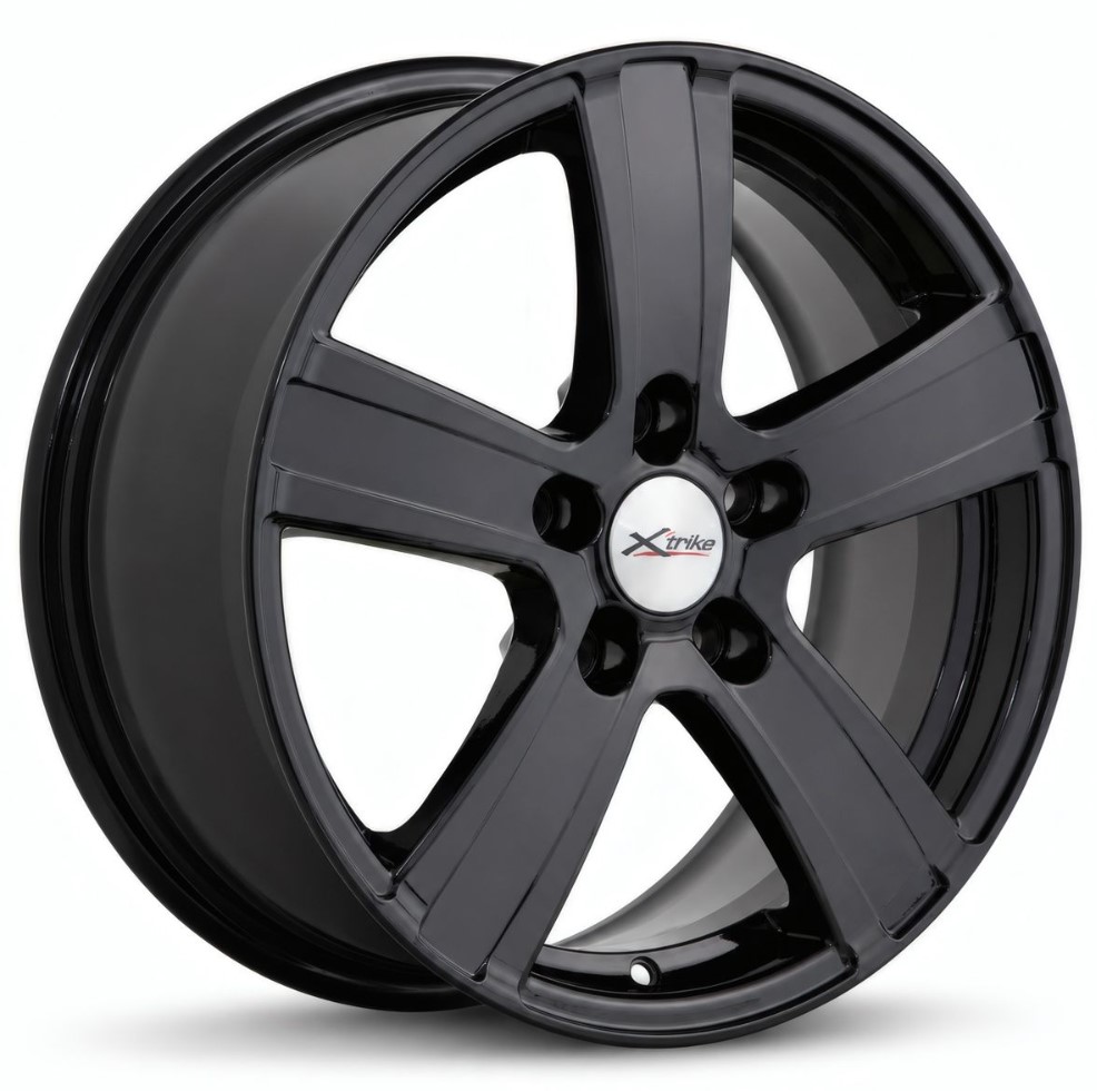R16 5x114,3 7J ET45 D67,1 X'trike X-108 BK