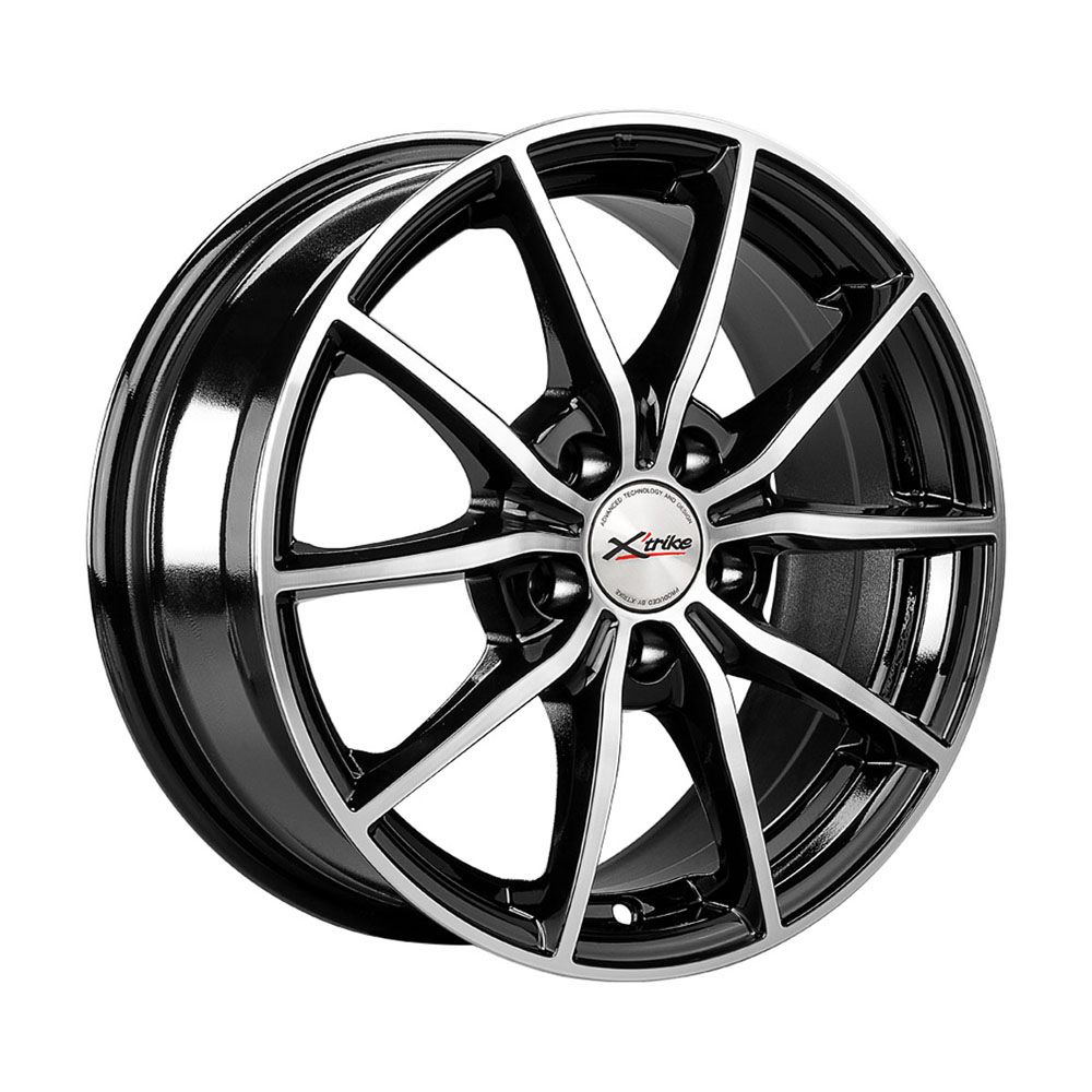 R15 5x108 6,5J ET43 63,35 X'trike X-111М BK/FP