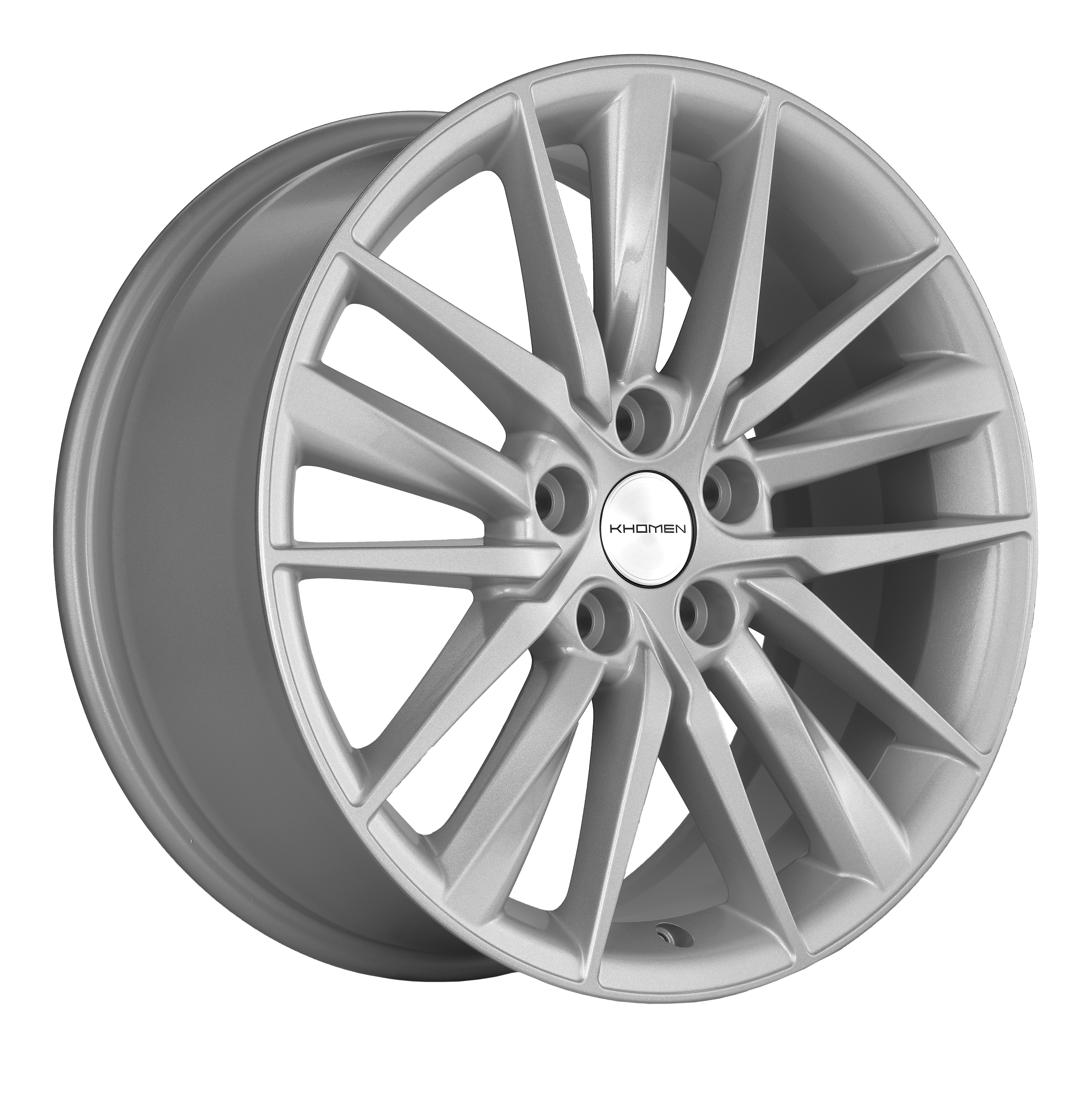 R18 5x114,3 8J ET46 D67,1 Khomen KHW1807 (Hyundai I40) F-Silver