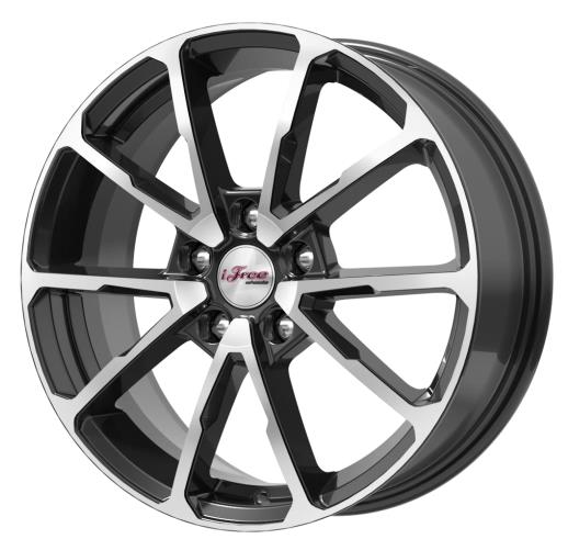 R16 5x112 6,5J ET46 57,1 iFree Джет Блэк Джек