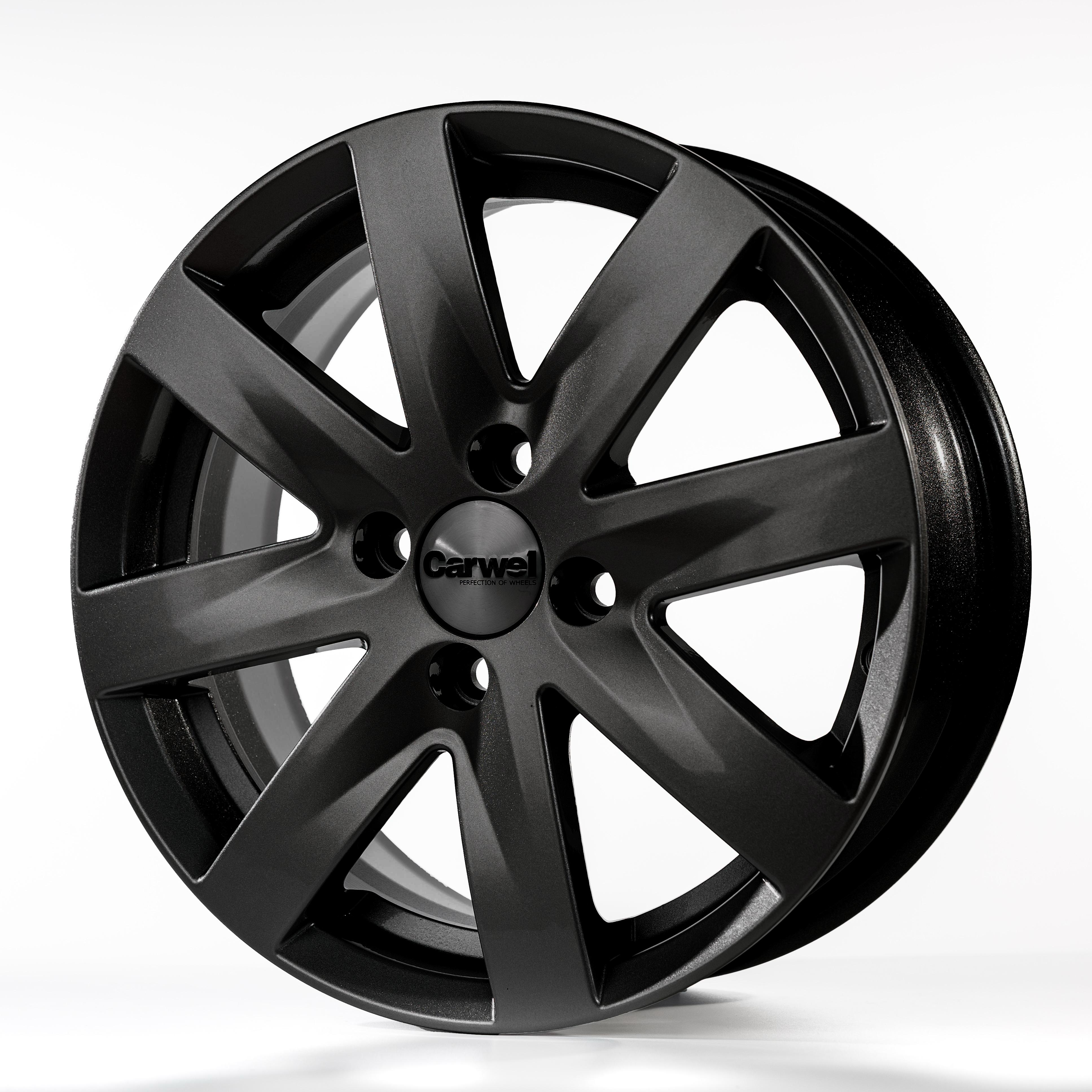 R15 4x100 6J ET46 D54,1 Carwel Волго 208 (Solaris) BK