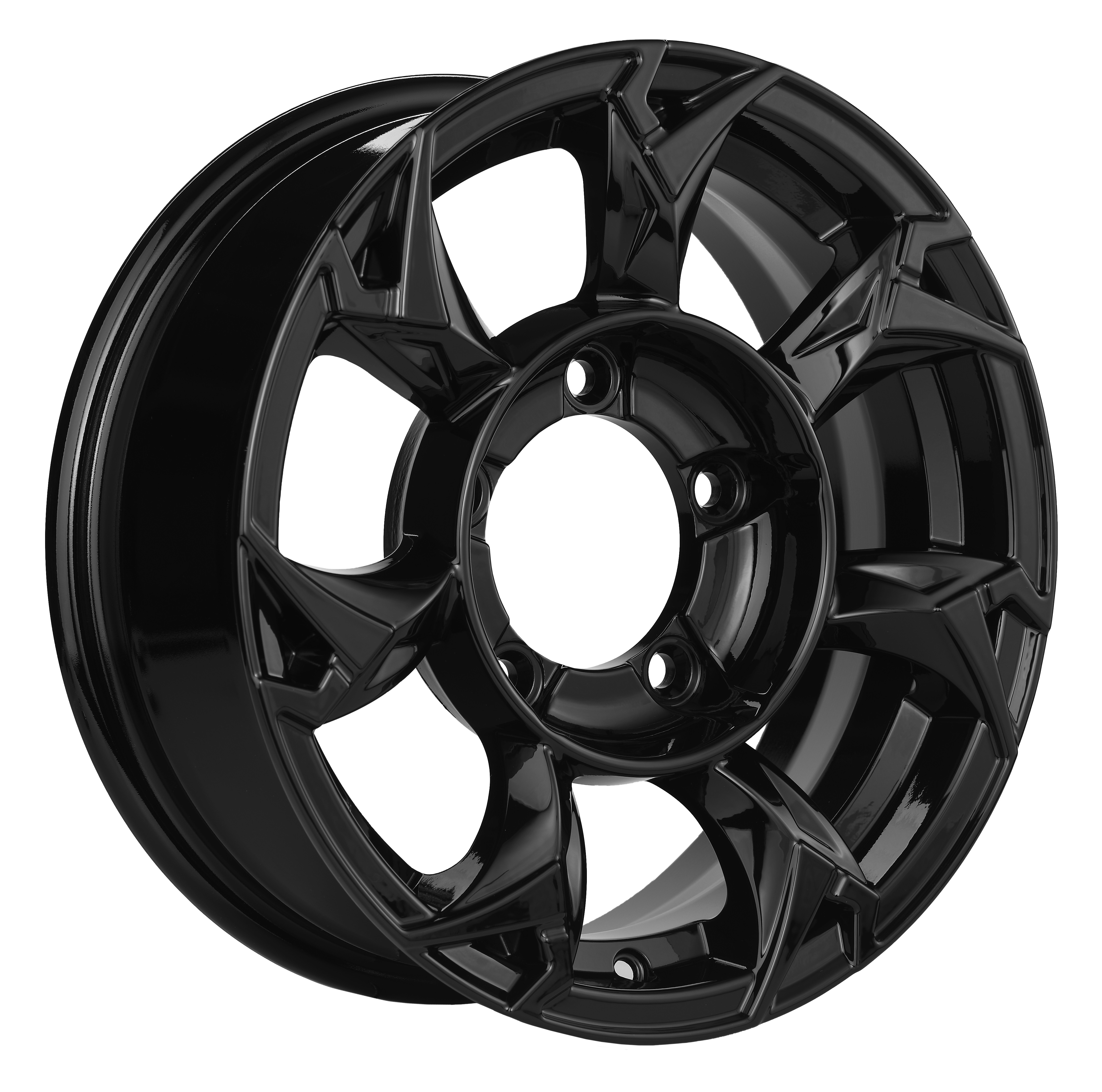 R15 5x139,7 5,5J ET5 D98,5 Khomen KHW1505 (Lada Niva 4x4) Black