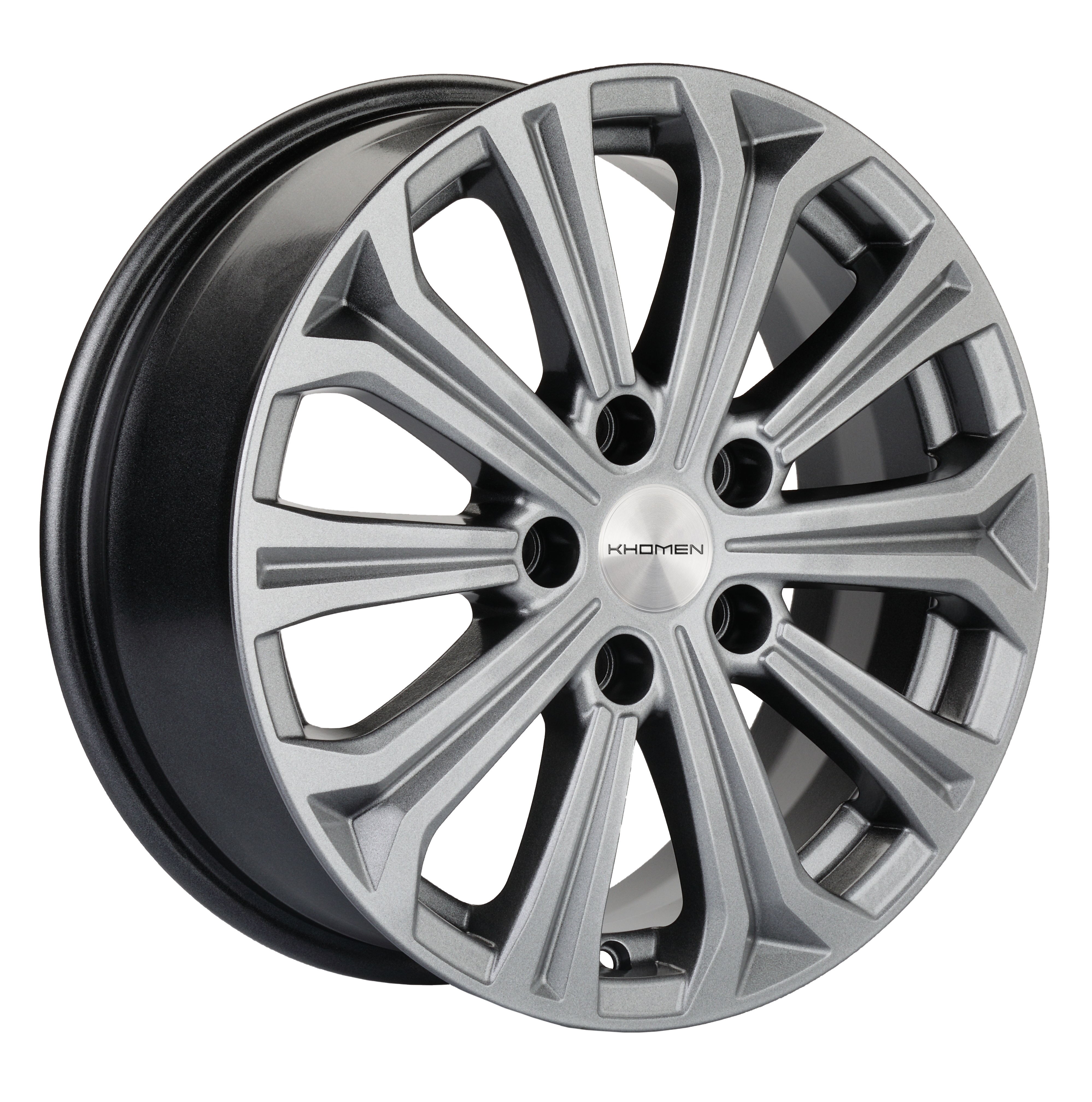 R16 5x115 6,5J ET41 D70,2 Khomen KHW1610 (ZV 16_Astra) Gray