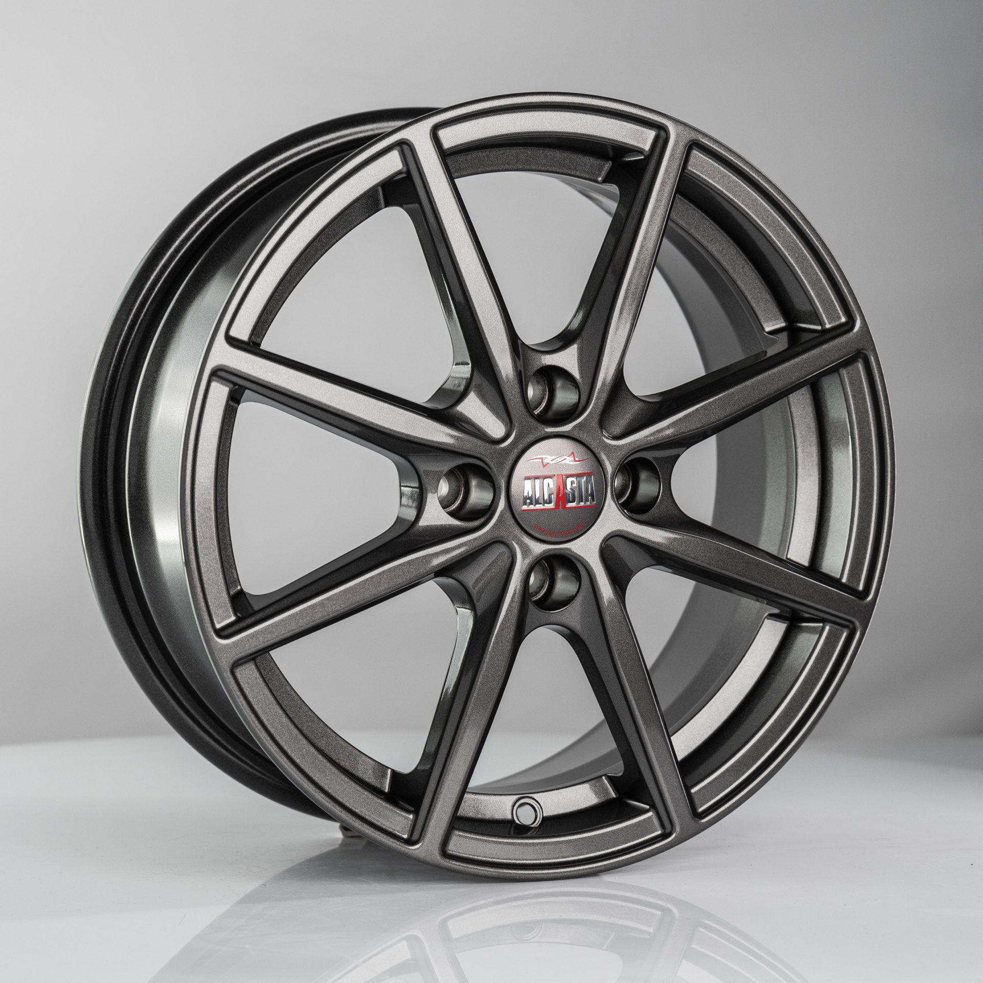 R15 4x100 6J ET40 D60,1 Alcasta M63 GRAPHITE