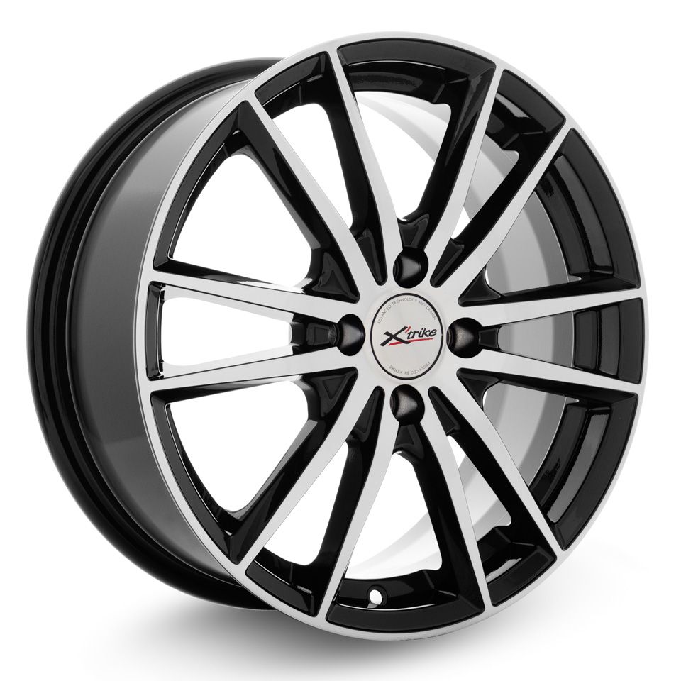 R16 4x100 6,5J ET45 67,1 X'trike X-129 BK/FP
