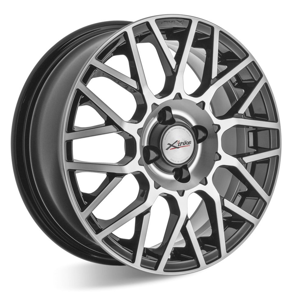 R15 5x100 6J ET38 D57,1 X'trike X-132 BK/FP
