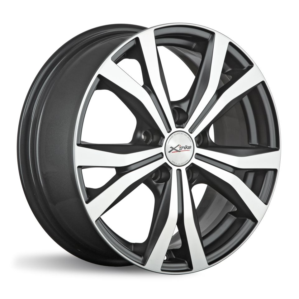 R16 5x114,3 6,5J ET45 D67,1 X'trike X-119 BKM/FP