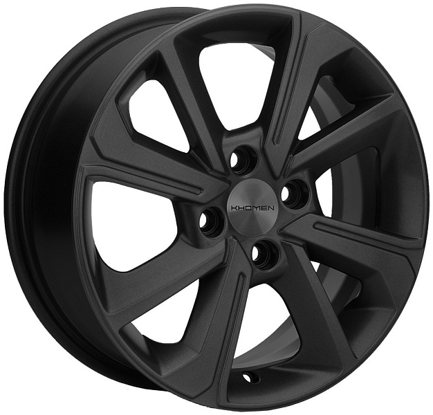 R15 4x100 6J ET36 D58,6 Khomen KHW1501 (Lada Granta) Black