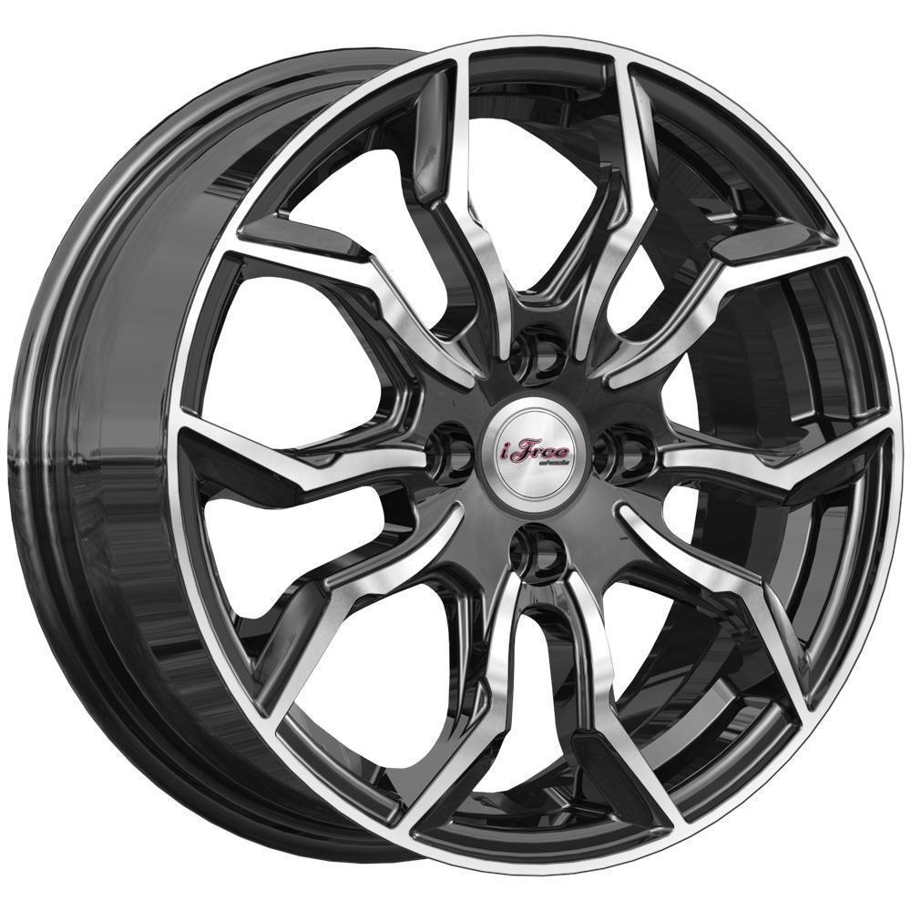 R15 4x100 6J ET42 D54,1 iFree Бохо (КС1037) Блэк Джек