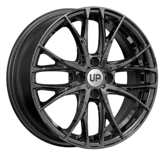 R16 4x100 6J ET37 D60,1 Wheels UP Up111 New Black