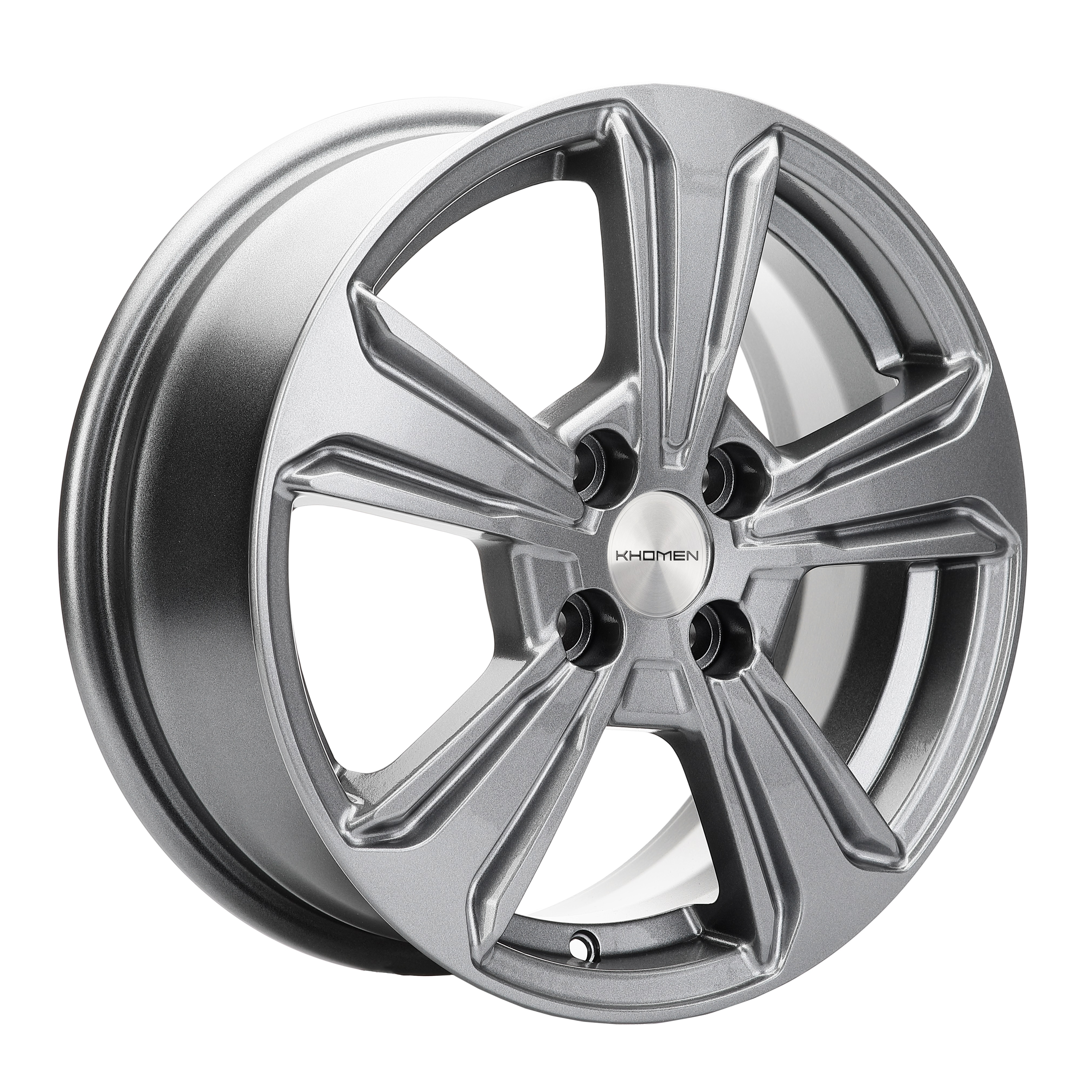 R15 4x100 6J ET50 D60,1 Khomen KHW1502 (Vesta/Almera) Gray