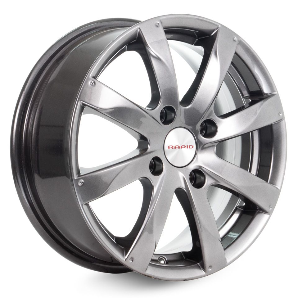 R14 4x100 5,5J ET39 D67,1 К&К Джемини (КС480) Дарк платинум
