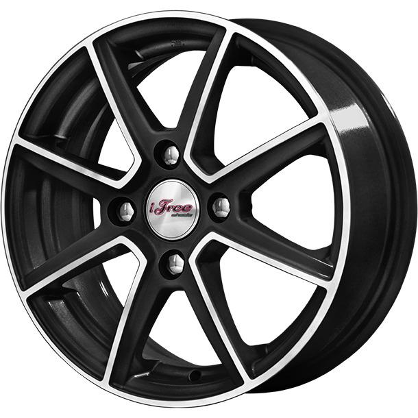 R14 4x100 5,5J ET40 D60,1 iFree Майами лайт (КС1029) Блэк Джек