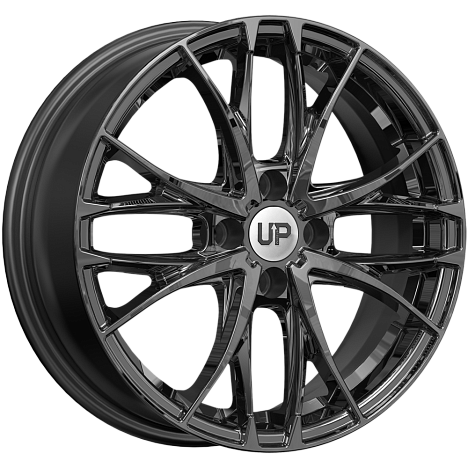 R16 4x100 6J ET40 D56,6 Wheels UP Up111 New Black
