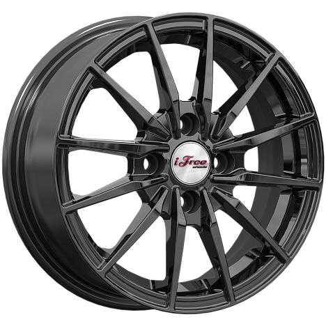 R14 4x100 5,5J ET43 D60,1 iFree Финчер (КС1119) BK