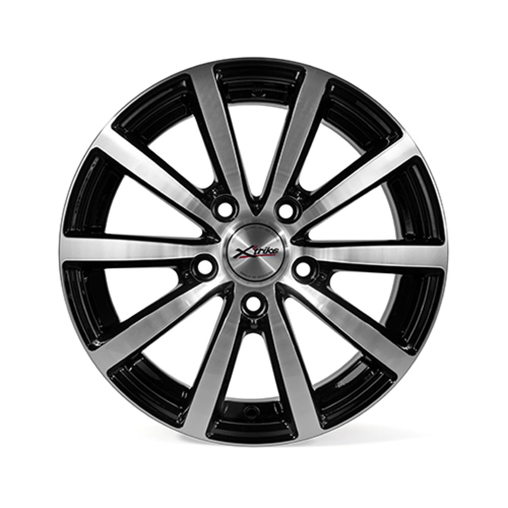 R15 5x100 6J ET38 D67,1 X'trike X-115 BK/FP