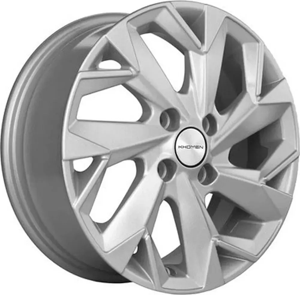 R15 4x100 6J ET46 D54,1 Khomen KHW1508 (Kia Rio II) F-Silver