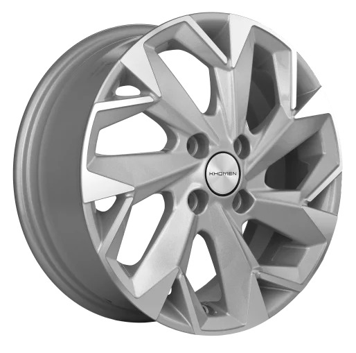 R15 4x100 6J ET40 D60,1 Khomen KHW1508 (Lada X-Ray) F-Silver-FP