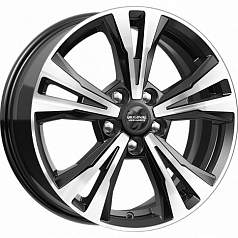Диск R17 5x114,3 7J ET40 D66,1 Скад KL-322 BFP